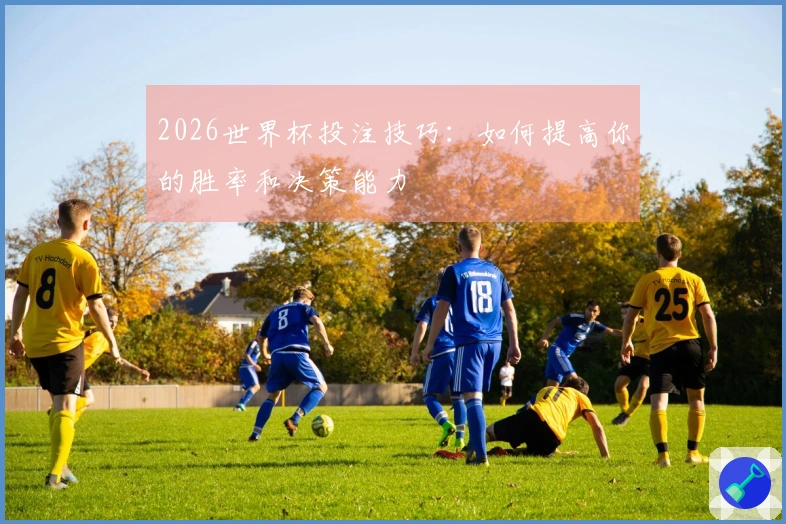 2026世界杯投注技巧：如何提高你的胜率和决策能力