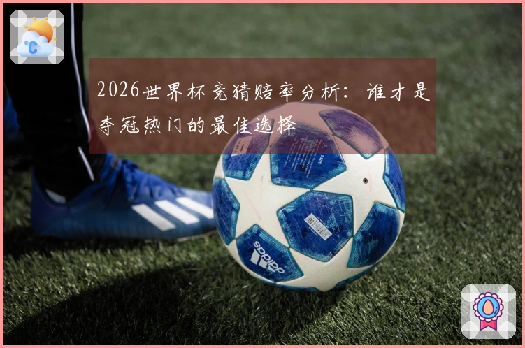 2026世界杯竞猜赔率分析：谁才是夺冠热门的最佳选择